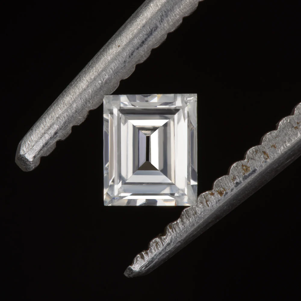 0.22ct BAGUETTE CUT LOOSE DIAMOND F-G VS2-SI1 NATURAL STEP CUT 1/4ct EARTH MINED