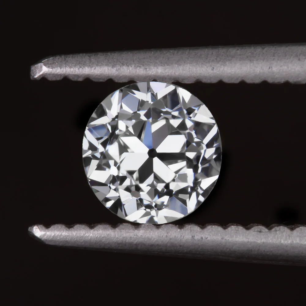 0.52ct OLD EUROPEAN CUT DIAMOND GIA CERTIFIED F VS2 LOOSE NATURAL VINTAGE ESTATE