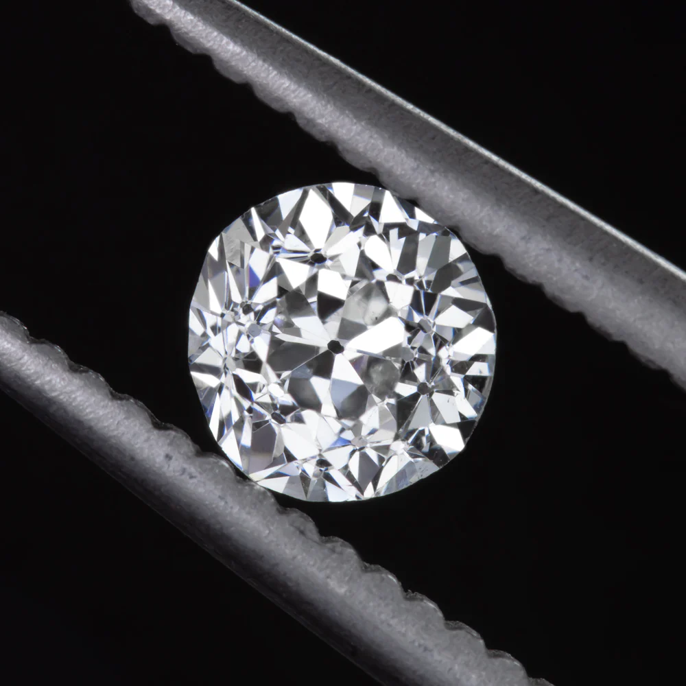 0.55ct VINTAGE DIAMOND OLD EUROPEAN CUT GIA CERTIFIED F SI1 LOOSE NATURAL ESTATE