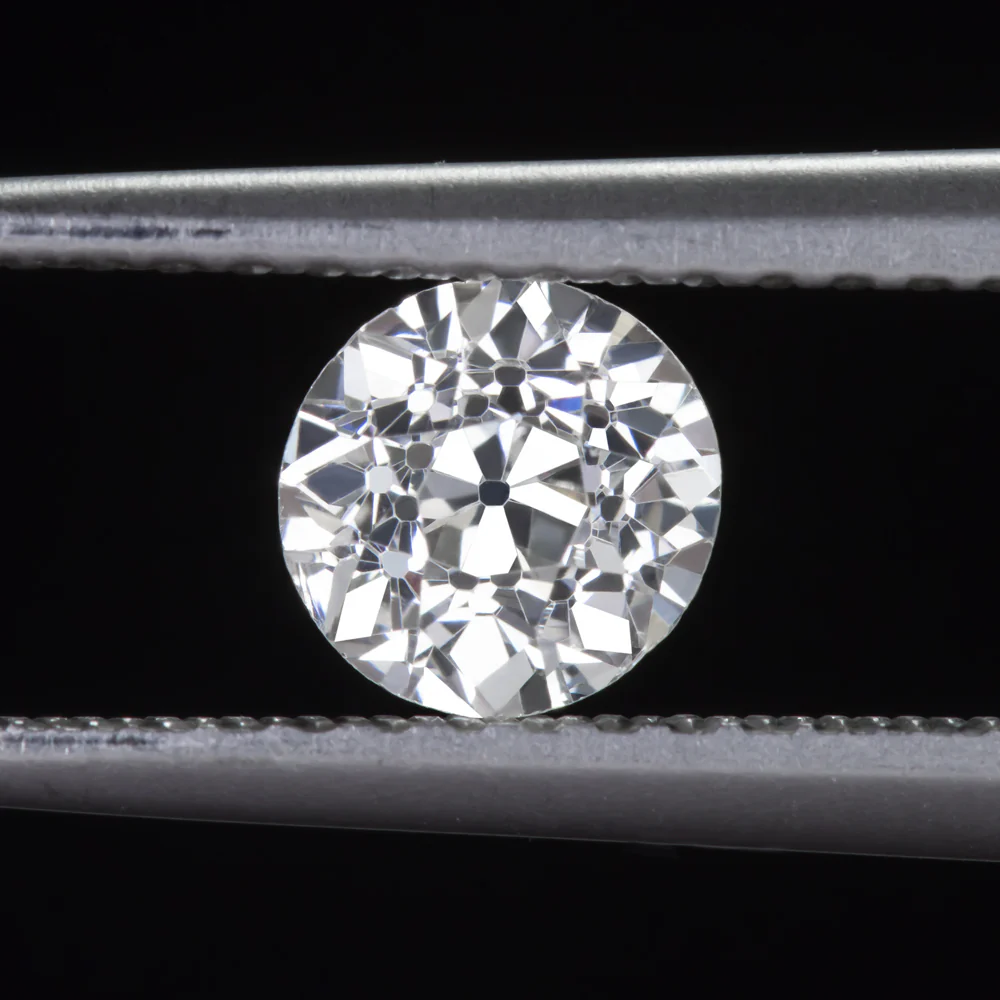 0.56ct OLD EUROPEAN CUT DIAMOND F-G VS2 VINTAGE LOOSE NATURAL ENGAGEMENT ESTATE