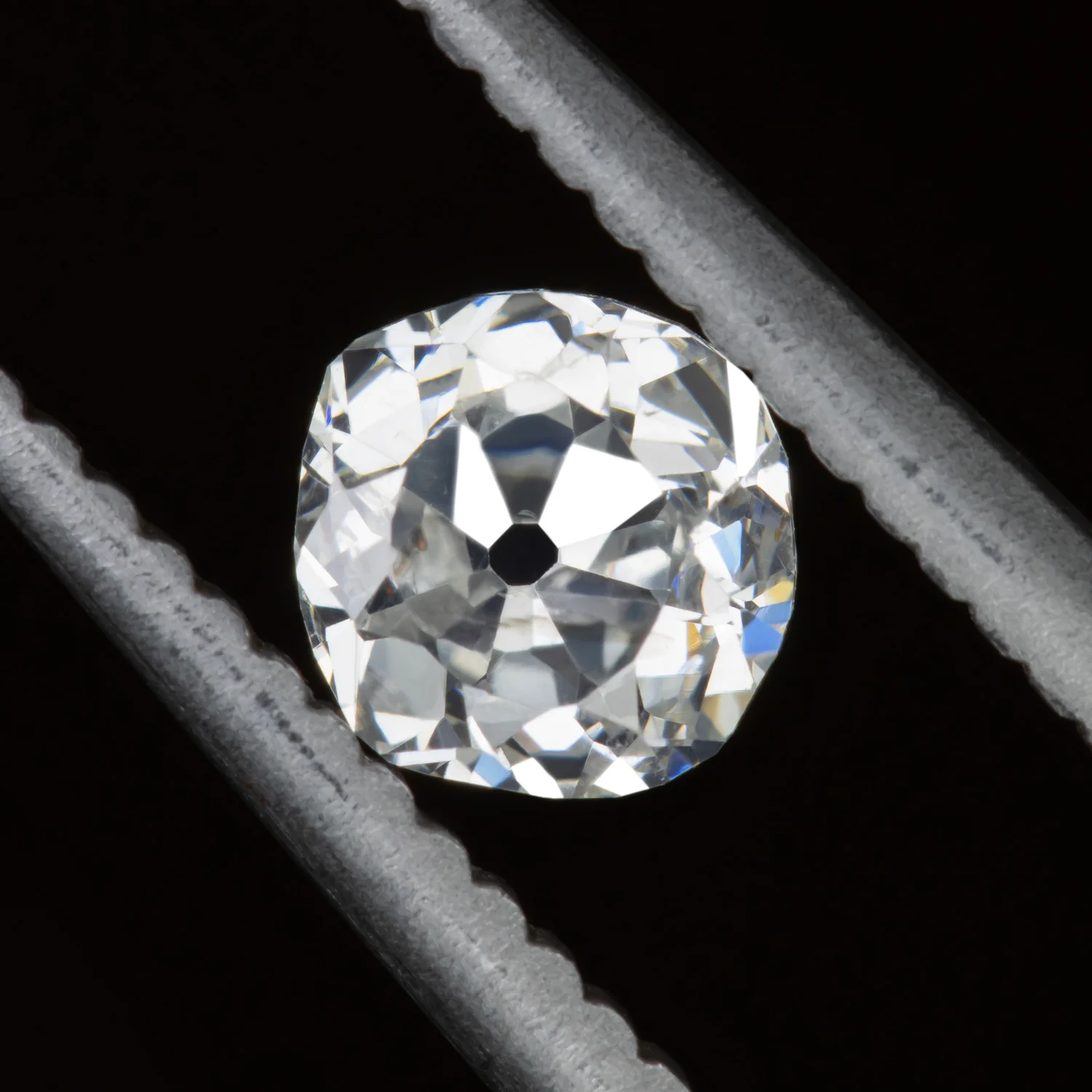 0.56ct OLD MINE CUT DIAMOND ANTIQUE CUSHION BRILLIANT LOOSE NATURAL ENGAGEMENT