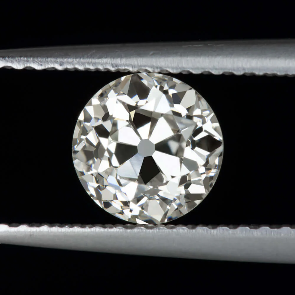 0.60ct GIA CERTIFIED J SI2 OLD EUROPEAN CUT DIAMOND VINTAGE LOOSE NATURAL ESTATE