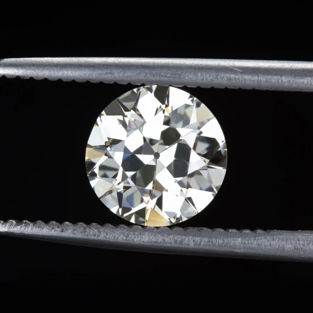 0.60ct OLD EUROPEAN CUT DIAMOND GIA CERTIFIED H SI1 VINTAGE LOOSE NATURAL ESTATE