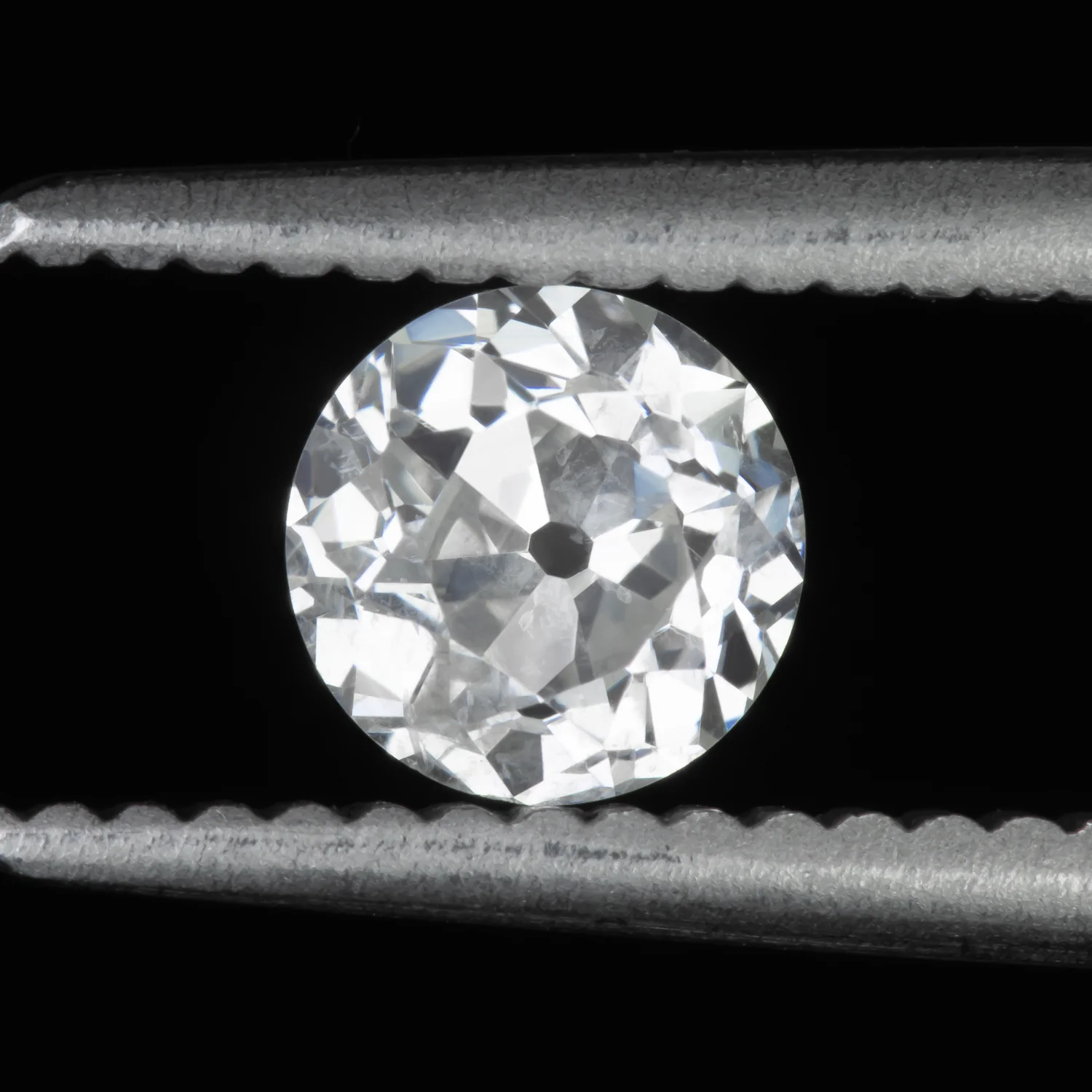 0.62ct OLD EUROPEAN CUT DIAMOND E-F SI VINTAGE LOOSE NATURAL ENGAGEMENT ESTATE
