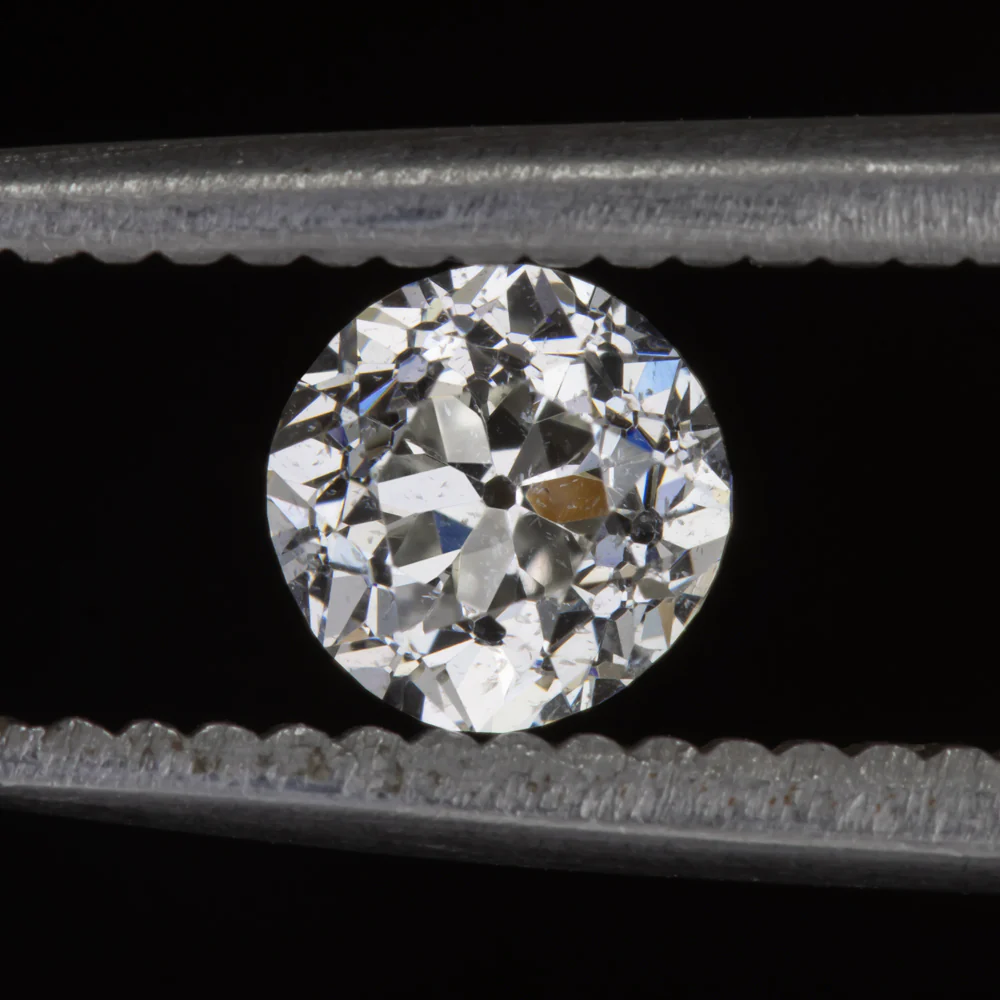 0.64ct OLD EUROPEAN CUT DIAMOND I SI2 LOOSE VINTAGE NATURAL ESTATE 2/3 CARAT