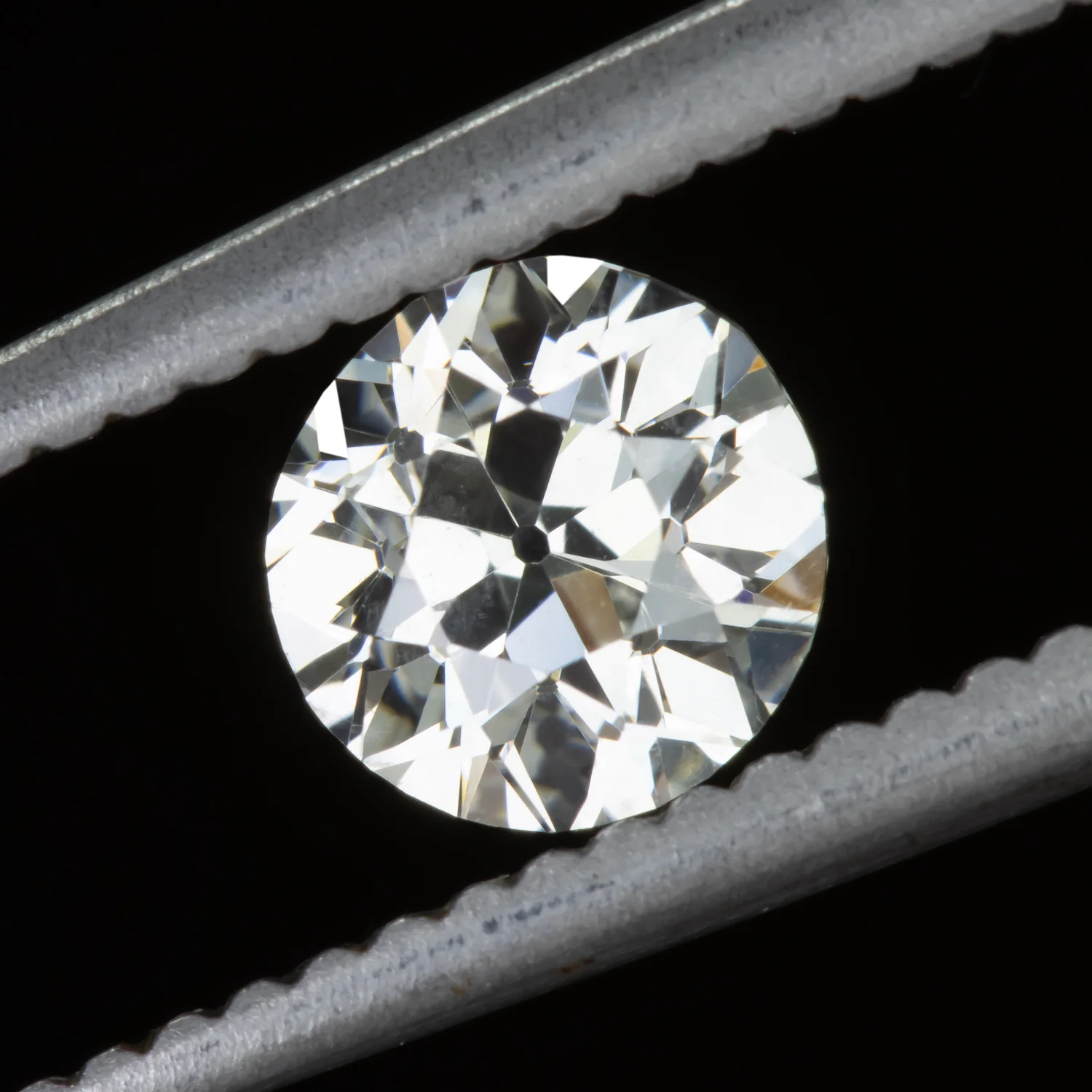 0.82ct OLD EUROPEAN CUT DIAMOND I SI1 VINTAGE NATURAL ENGAGEMENT LOOSE ESTATE