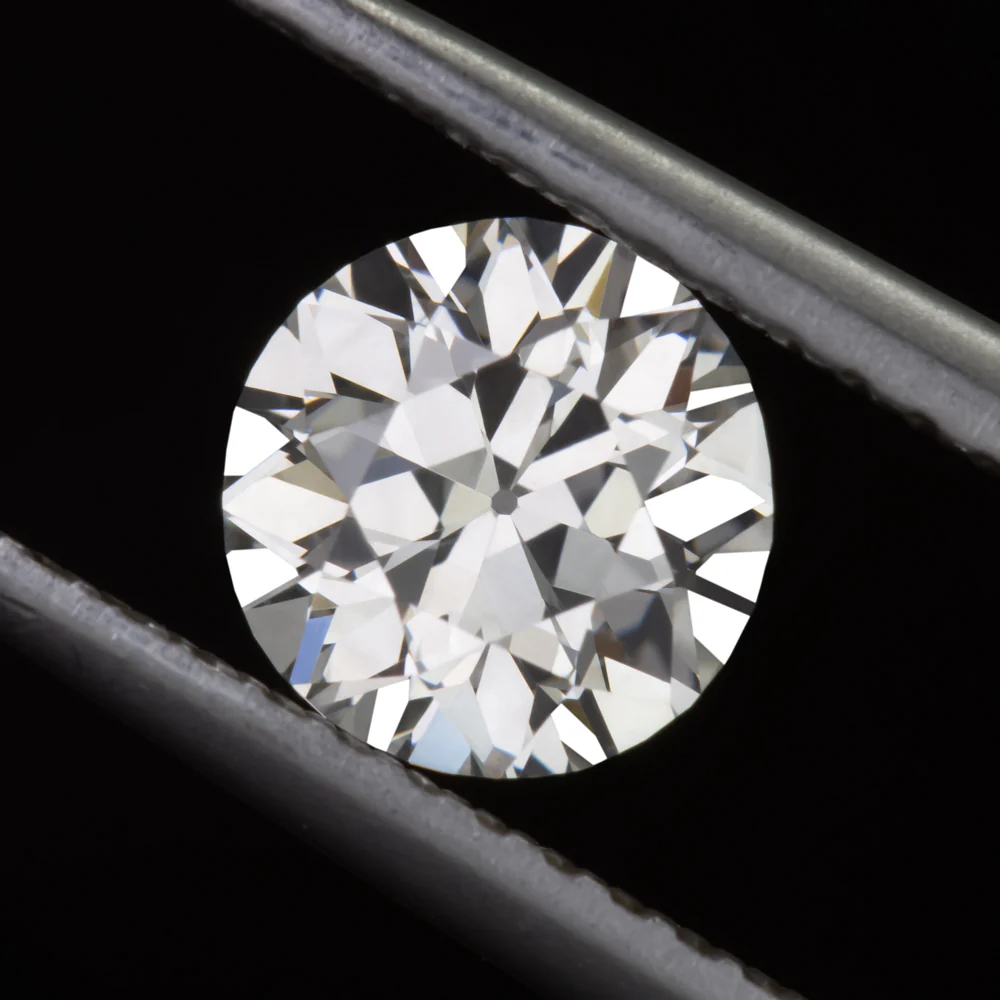 0.85ct OLD EUROPEAN CUT DIAMOND H SI1 LOOSE NATURAL VINTAGE ENGAGEMENT ESTATE