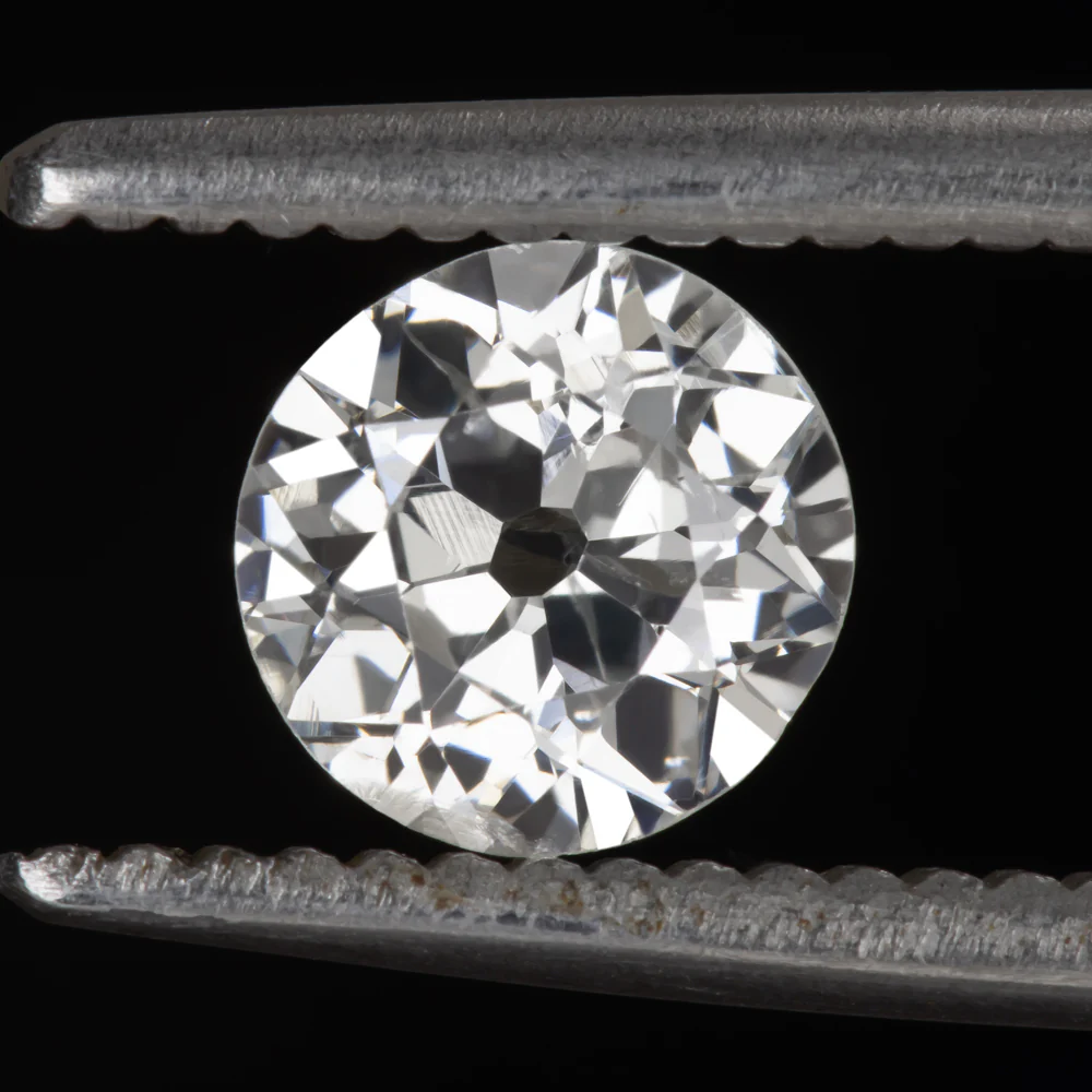 0.87ct OLD EUROPEAN CUT DIAMOND F-G SI LOOSE NATURAL VINTAGE ESTATE ENGAGEMENT