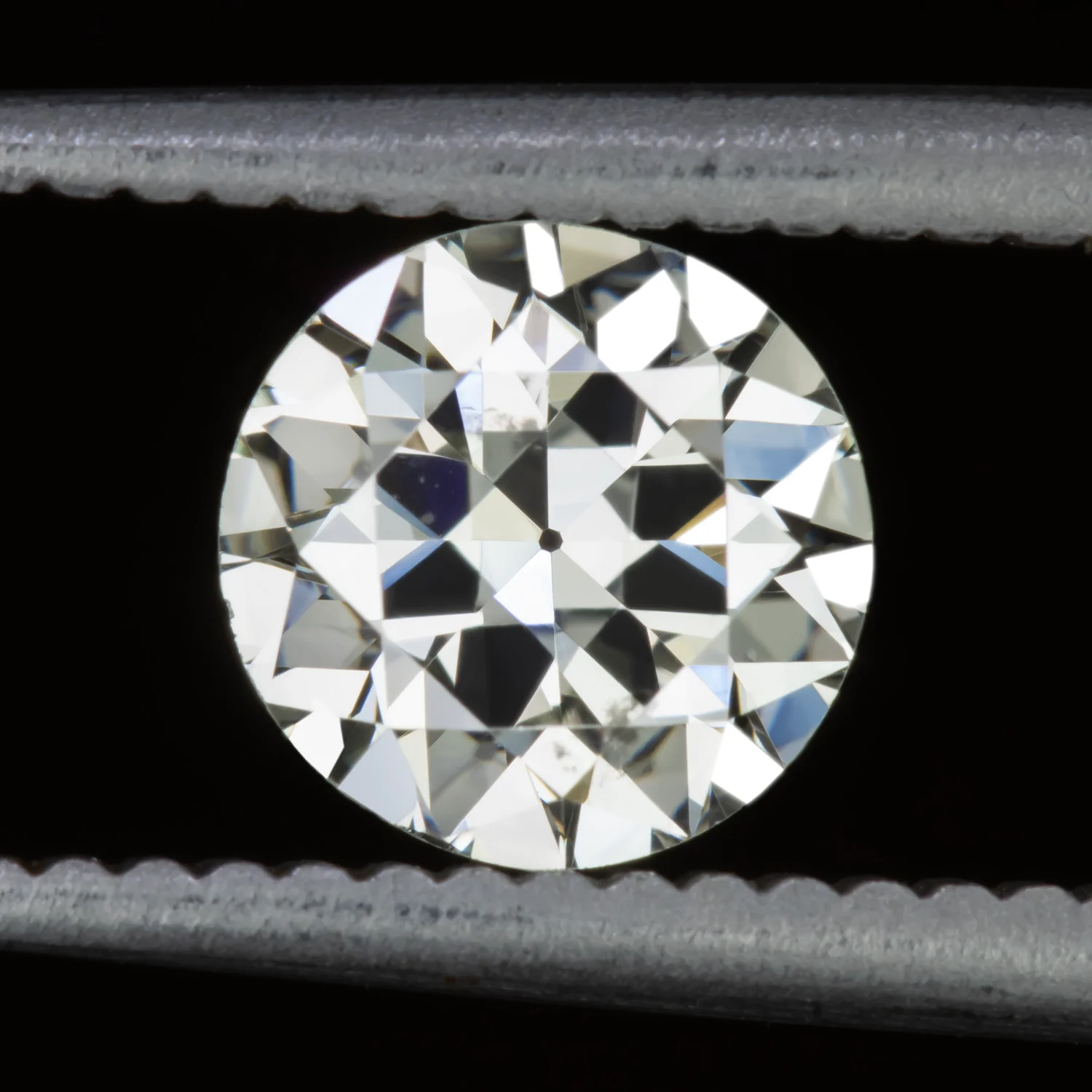 0.93ct OLD EUROPEAN CUT DIAMOND J SI VINTAGE LOOSE NATURAL ENGAGEMENT ESTATE