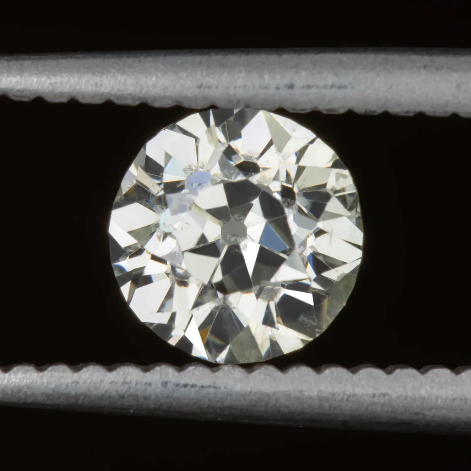0.96ct OLD EUROPEAN CUT DIAMOND J SI VINTAGE LOOSE NATURAL ENGAGEMENT ESTATE 1ct