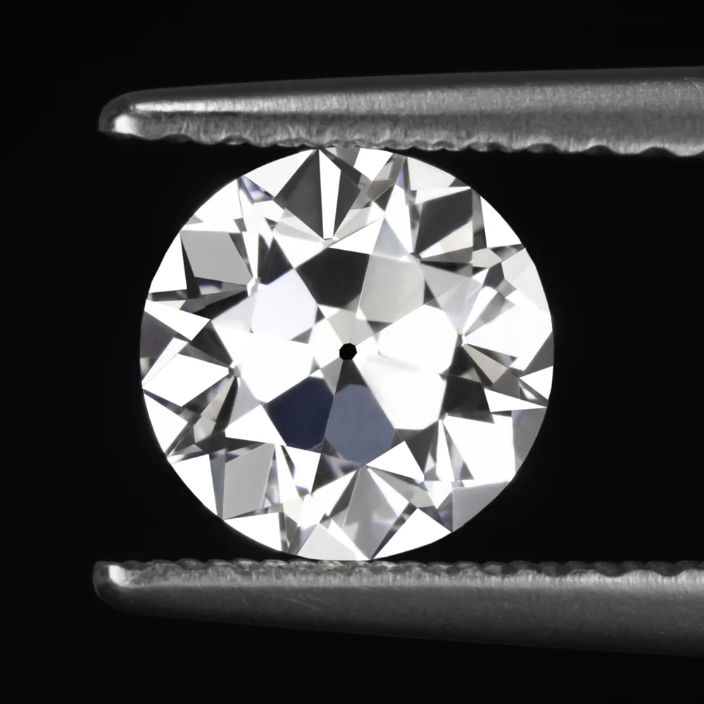 1.05ct OLD EUROPEAN CUT LAB CREATED DIAMOND CERTIFIED D VVS1 VINTAGE STYLE 1ct