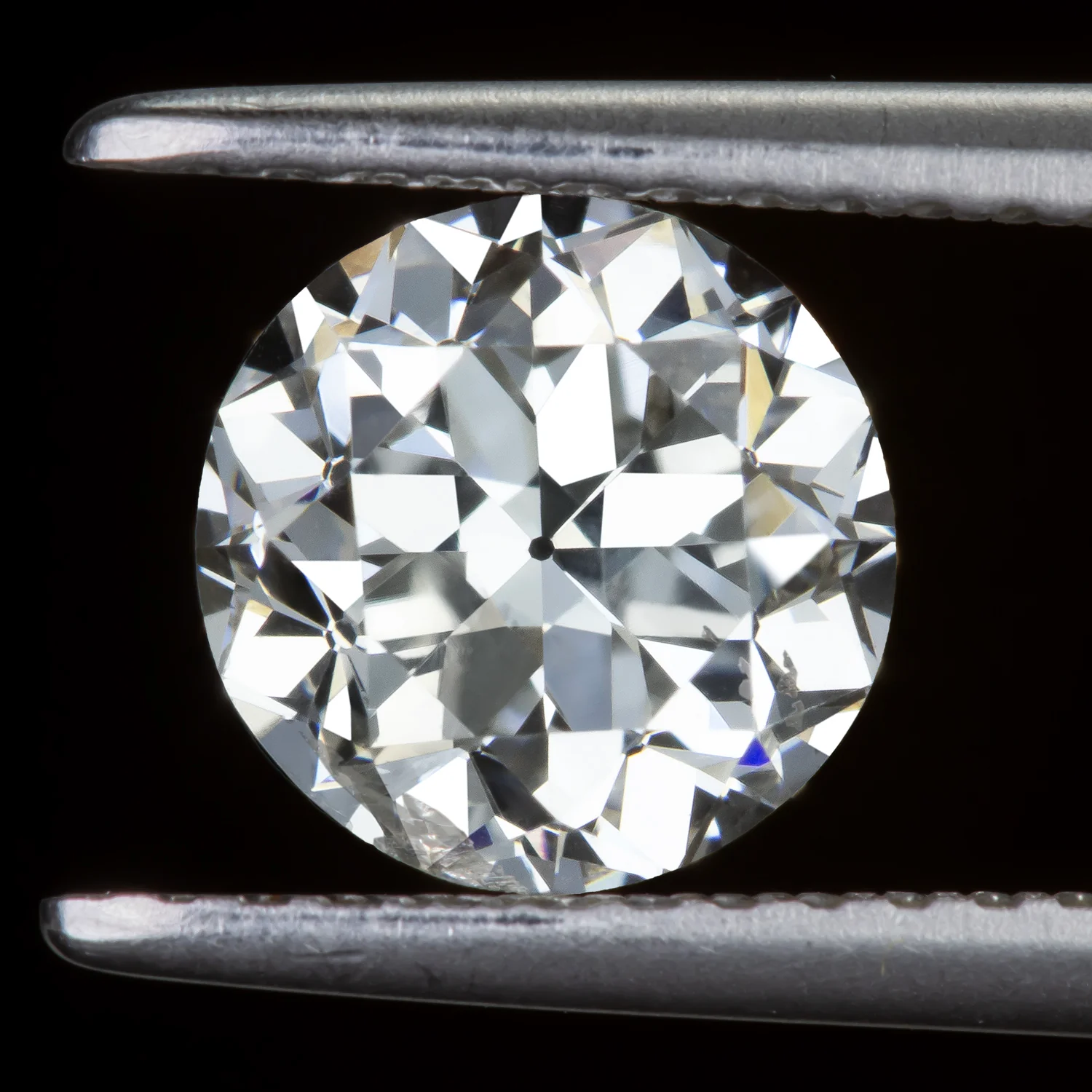 1.18ct OLD EUROPEAN CUT DIAMOND H SI2 VINTAGE LOOSE NATURAL ENGAGEMENT ESTATE