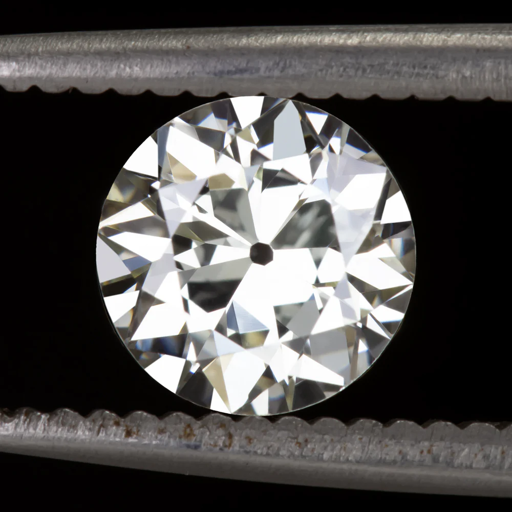 1.20ct OLD EUROPEAN CUT DIAMOND GIA CERTIFIED K SI1 NATURAL VINTAGE LOOSE ESTATE