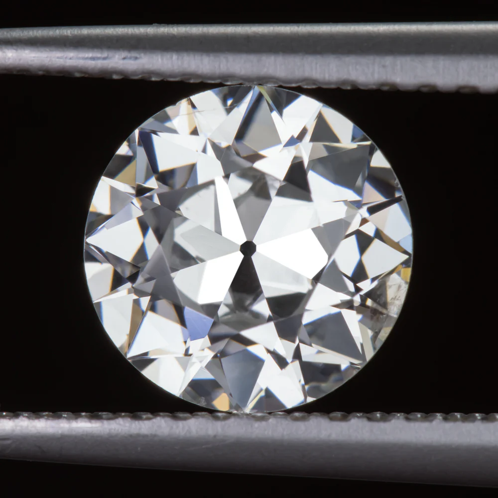 1.21ct OLD EUROPEAN CUT DIAMOND F-G SI2 VINTAGE NATURAL LOOSE ENGAGEMENT ESTATE