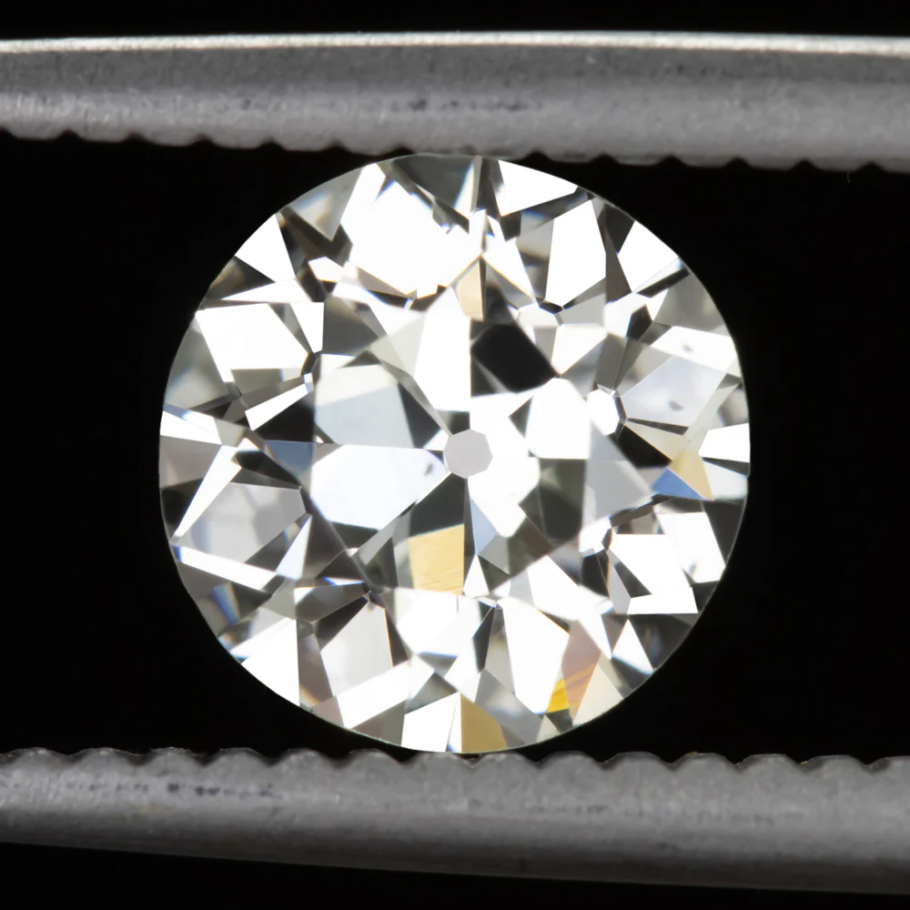 1.35ct OLD EUROPEAN CUT DIAMOND GIA CERTIFIED J SI1 LOOSE NATURAL VINTAGE ESTATE