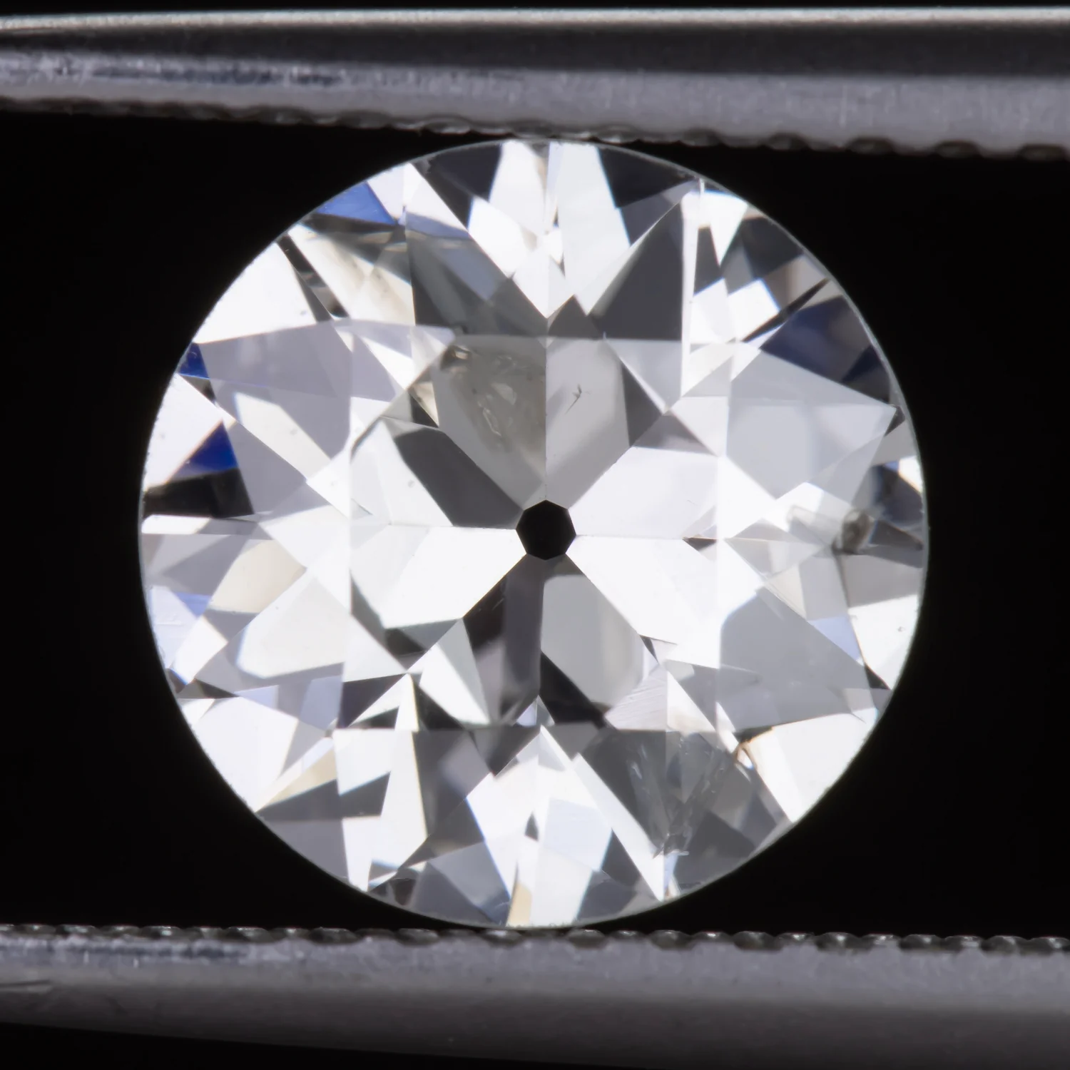 1.40ct OLD EUROPEAN CUT DIAMOND 7.9mm F SI VINTAGE LOOSE NATURAL ENGAGEMENT