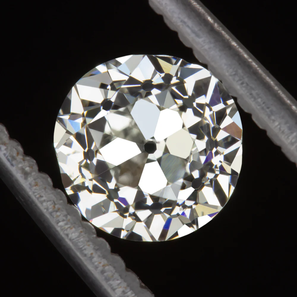 1.5 CARAT CERTIFIED J SI1 OLD EUROPEAN CUT DIAMOND VINTAGE LOOSE NATURAL MINE