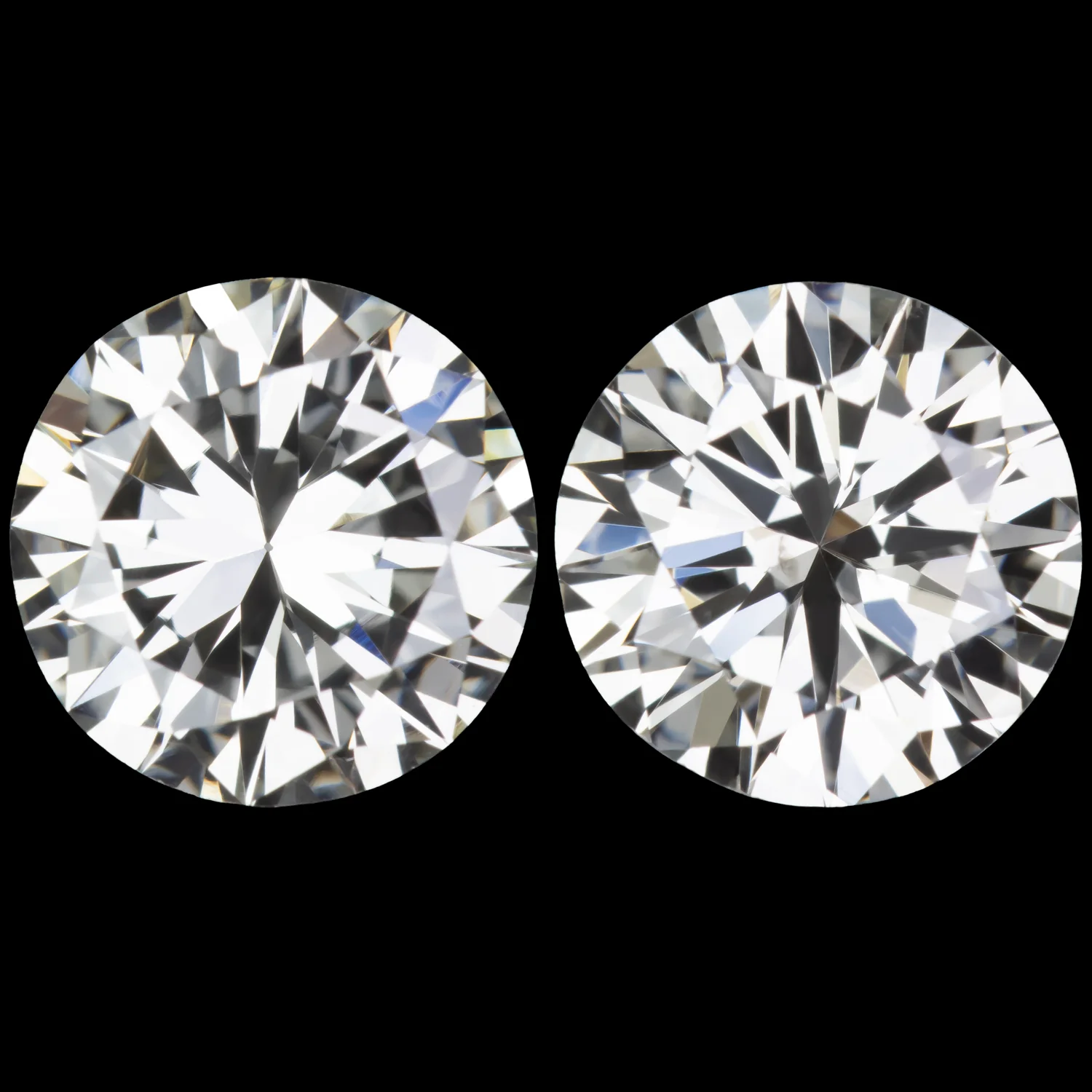 1.5 CARAT GIA CERTIFIED DIAMOND STUD EARRINGS ROUND CUT J VVS2-SI2 NATURAL PAIR