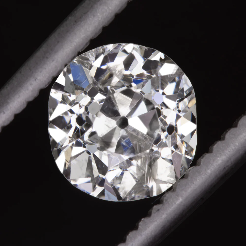 1.5 CARAT OLD MINE CUT DIAMOND F-G COLOR LOOSE ANTIQUE NATURAL CUSHION BRILLIANT