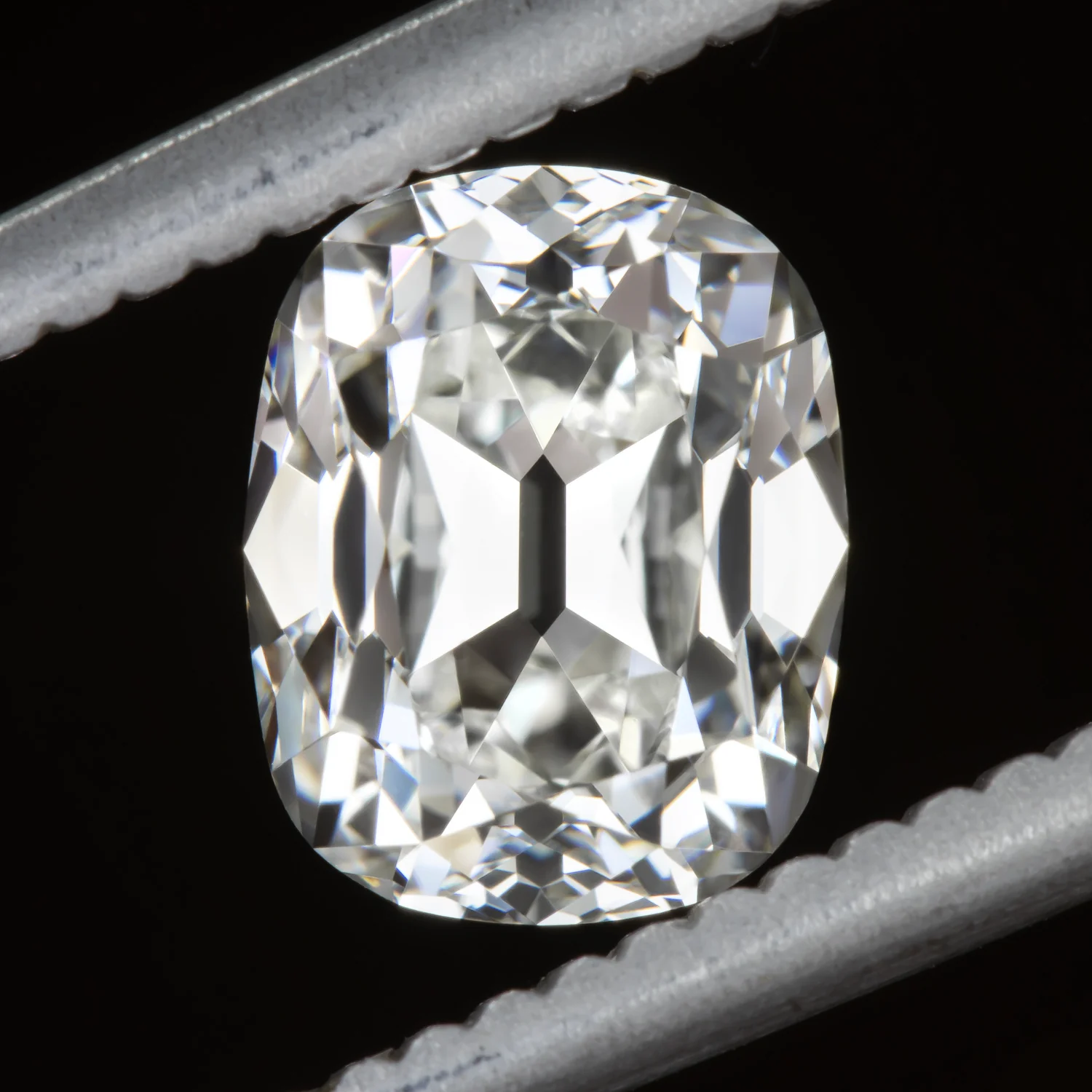 1.5 CARAT OLD MINE CUT DIAMOND GIA CERTIFIED J VS2 ELONGATED CUSHION BRILLIANT