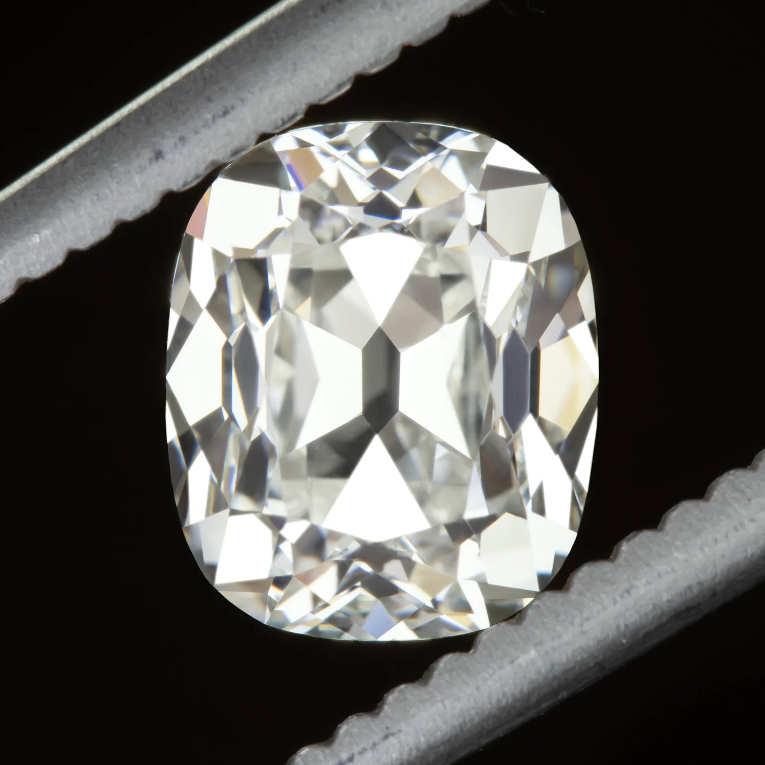 1.5 CARAT OLD MINE CUT DIAMOND GIA CERTIFIED M VS1 ELONGATED CUSHION BRILLIANT