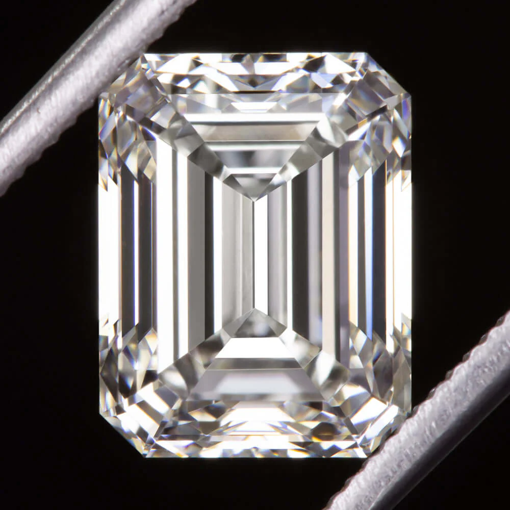 1.5ct GIA CERTIFIED H VS1 EMERALD CUT DIAMOND ENGAGEMENT NATURAL LOOSE 1.5 CARAT