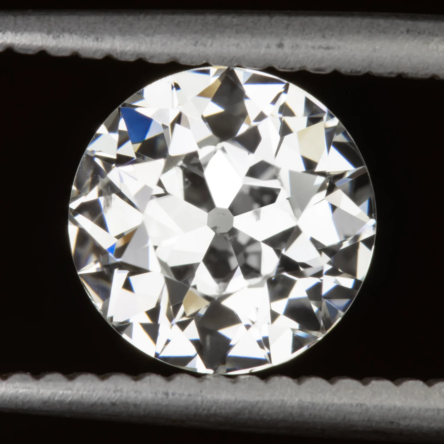 1.5ct OLD EUROPEAN CUT DIAMOND 7.5mm GIA CERTIFIED H SI2 LOOSE NATURAL VINTAGE