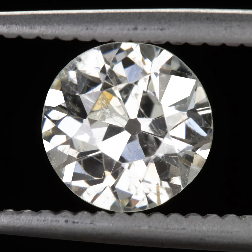1.5ct OLD EUROPEAN CUT DIAMOND I SI LOOSE NATURAL VINTAGE ENGAGEMENT ESTATE