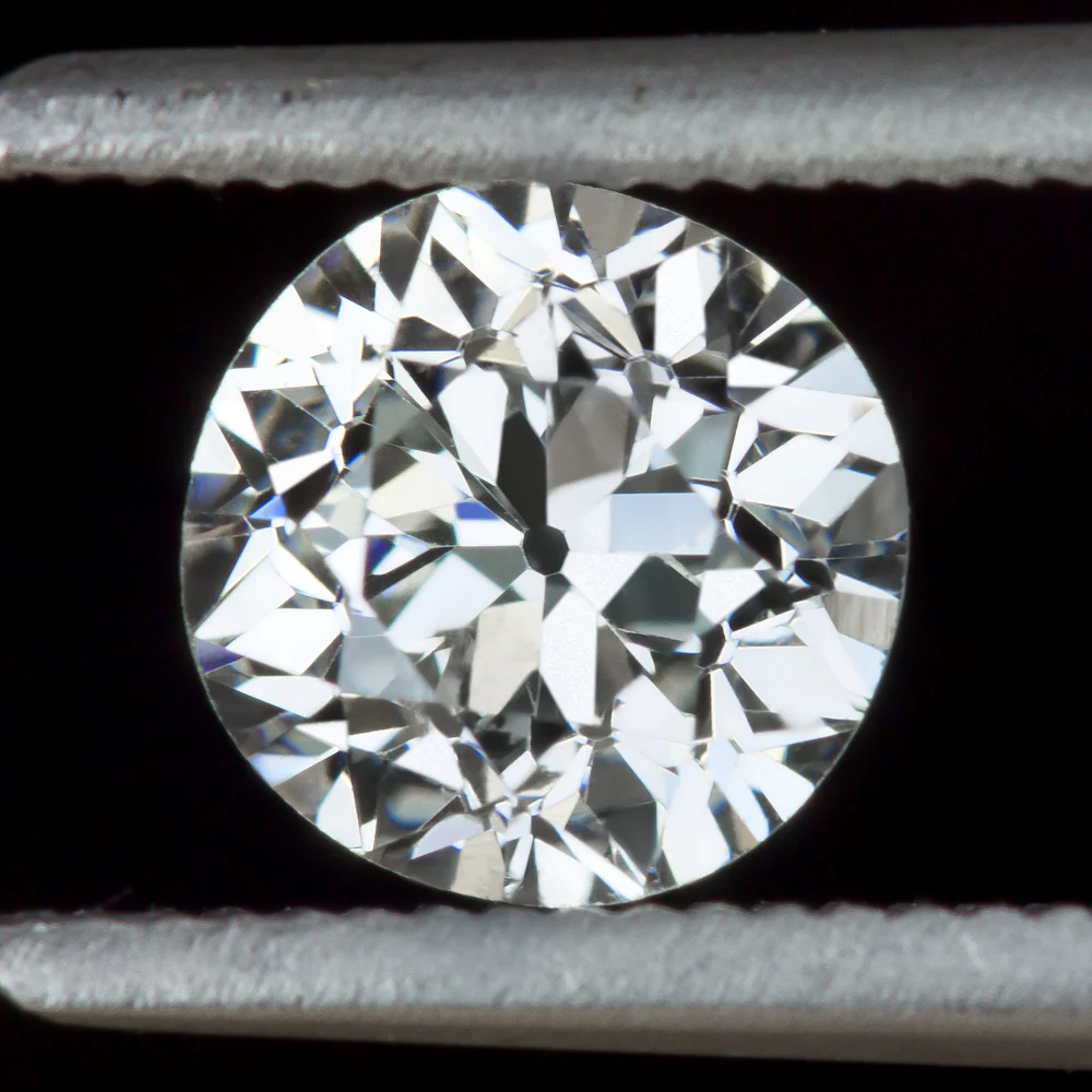 1.66ct OLD EUROPEAN CUT DIAMOND GIA CERTIFIED J VS2 VINTAGE LOOSE NATURAL ESTATE