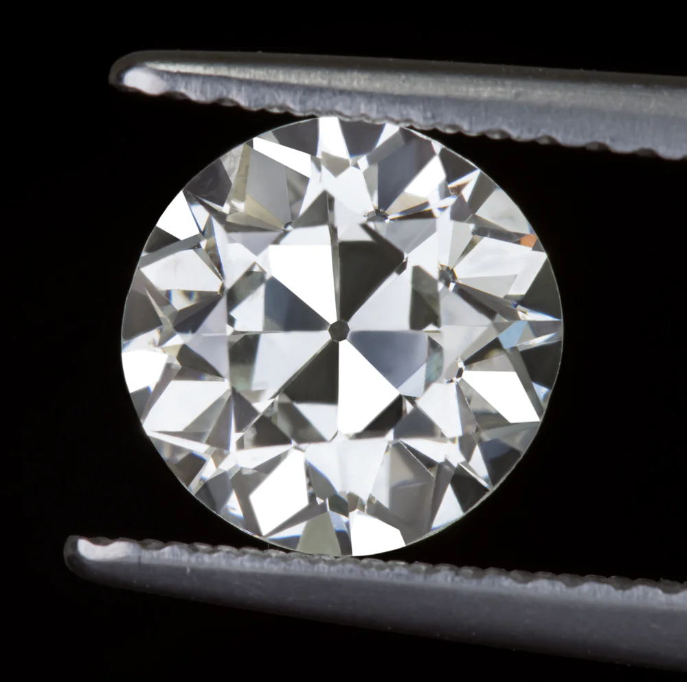 1.71ct OLD EUROPEAN CUT DIAMOND CERTIFIED I SI1 VINTAGE NATURAL LOOSE ESTATE