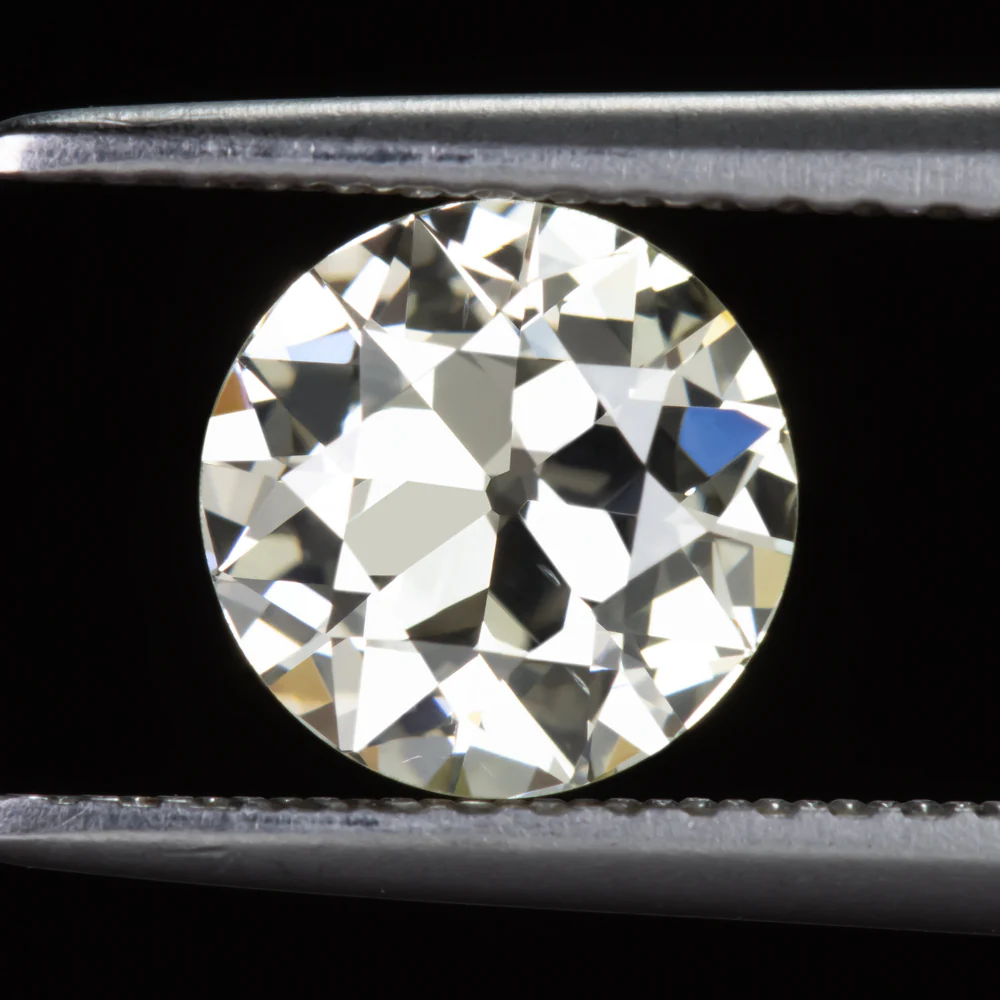 1ct OLD EUROPEAN CUT DIAMOND 6.8mm GIA CERTIFIED S-T SI1 VINTAGE LOOSE NATURAL