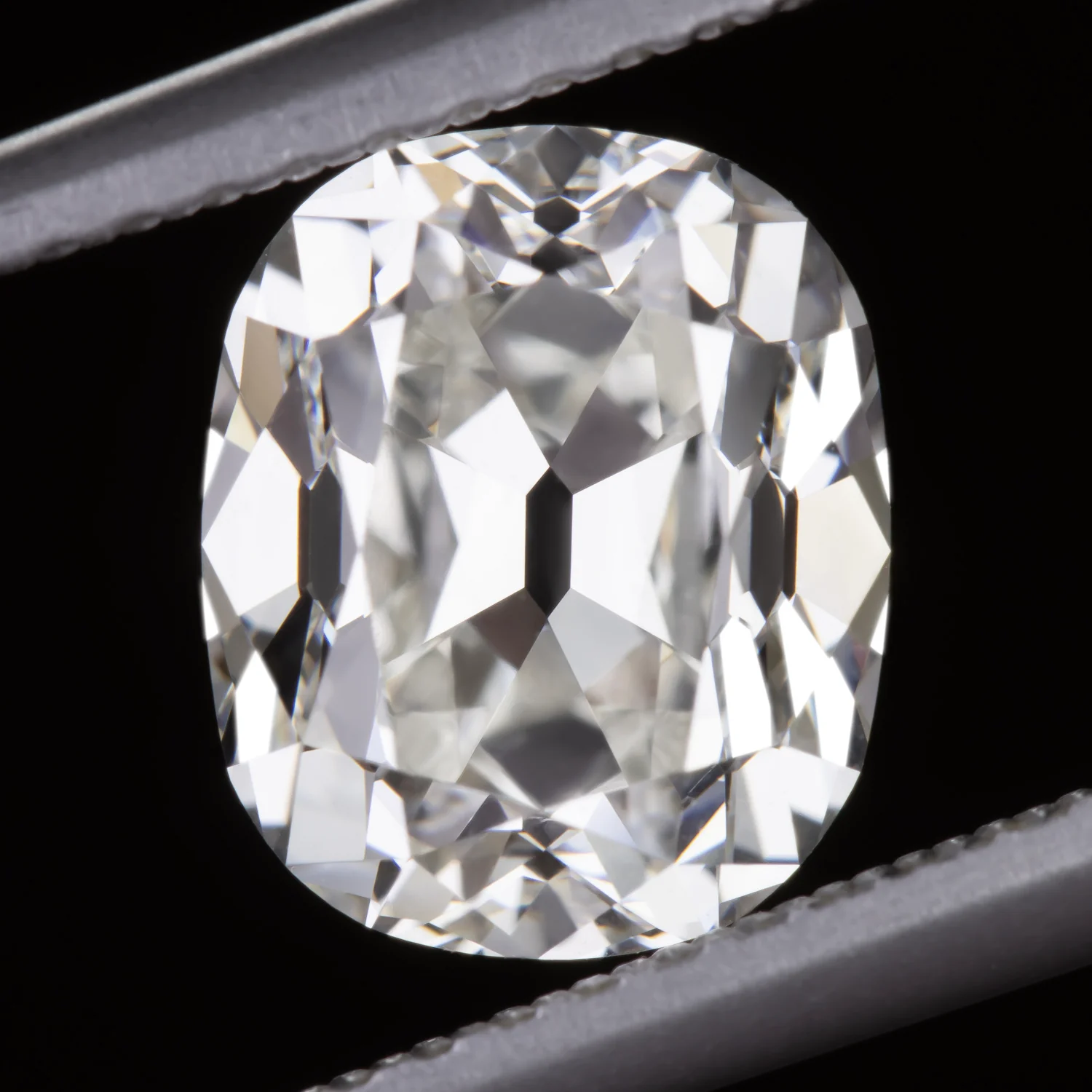 2.03ct OLD MINE CUT DIAMOND GIA CERTIFIED J VS2 ELONGATED CUSHION BRILLIANT 2ct
