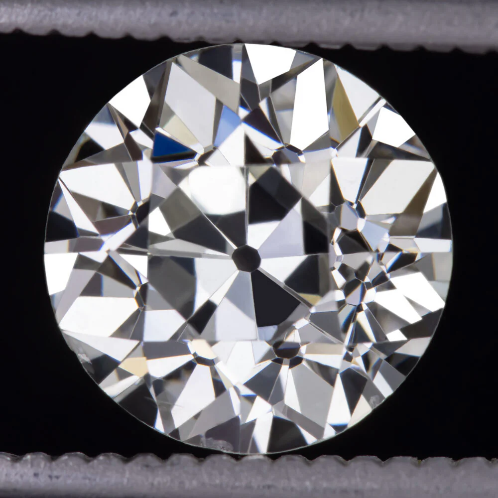 2.83ct OLD EUROPEAN CUT DIAMOND GIA CERTIFIED J SI1 VINTAGE NATURAL LOOSE ESTATE