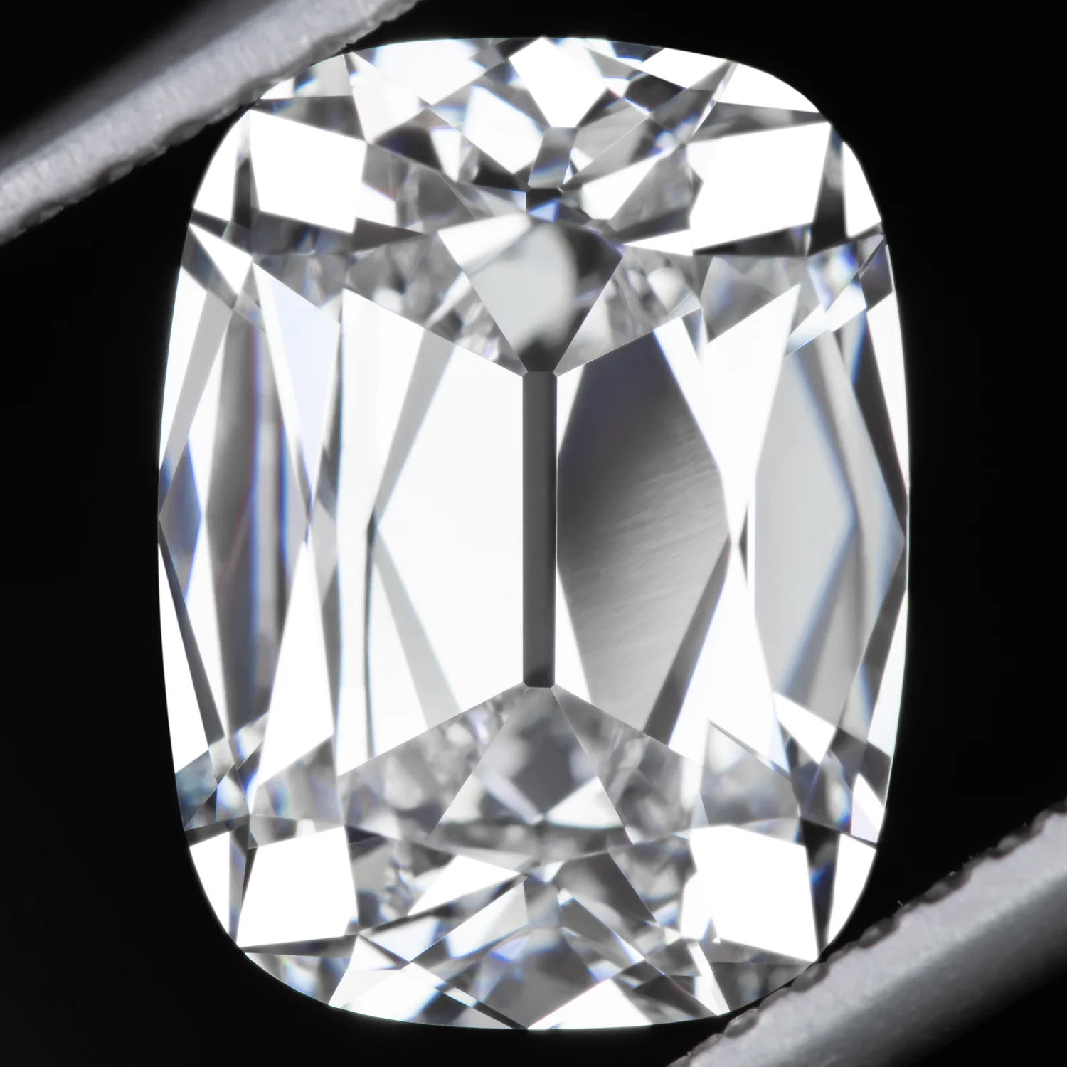 3 CARAT OLD MINE CUT LAB CREATED DIAMOND CERTIFIED E VS2 CUSHION BRILLIANT 3ct