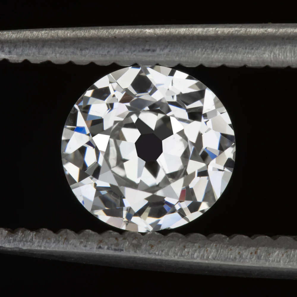 OLD EUROPEAN CUT DIAMOND GIA CERTIFIED 1 CARAT F SI1 LOOSE VINTAGE NATURAL 1ct