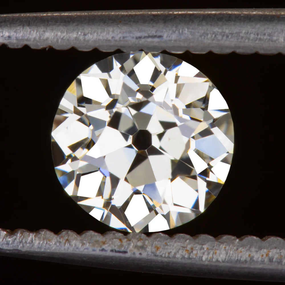 VINTAGE DIAMOND LOOSE OLD EUROPEAN CUT 1ct GIA CERTIFIED L SI1 NATURAL ESTATE